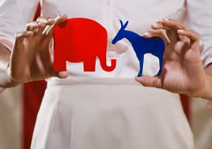 Republicanos vs. democratas