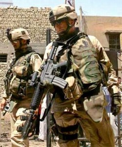 soldados en Irak